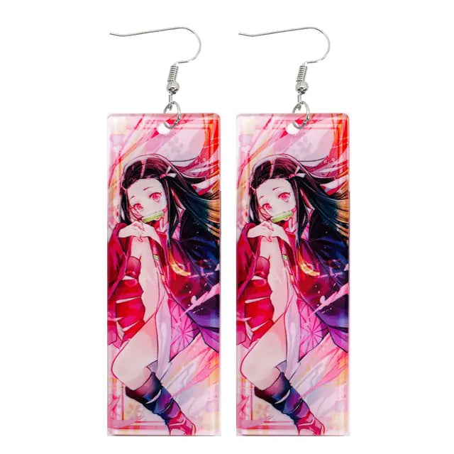 Acrylic Earrings anime